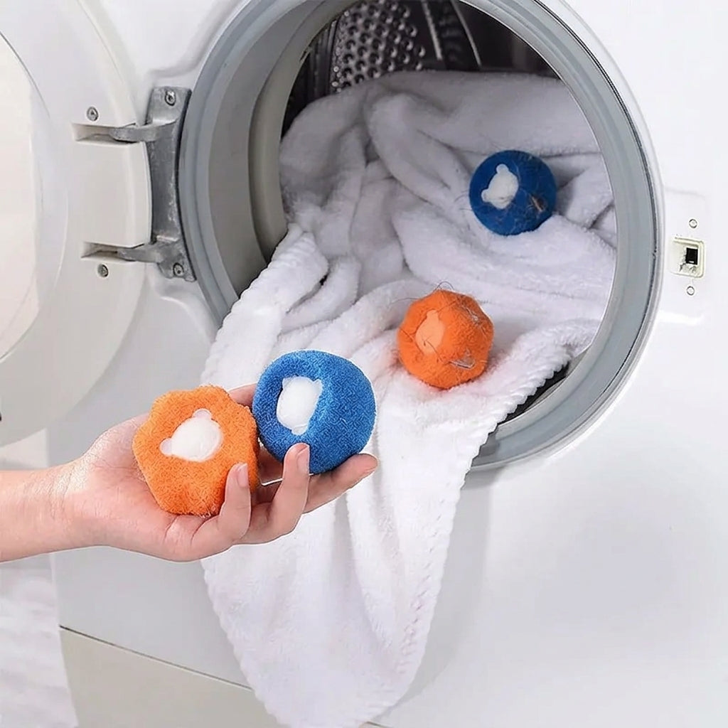boules anti poils d'animaux pour machine à laver