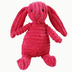 jouet peluches résistantes pour chien lapin rose